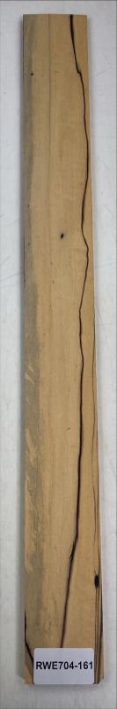 Fretboard Royal White Ebony, 720x75x8mm, Unique Piece #161